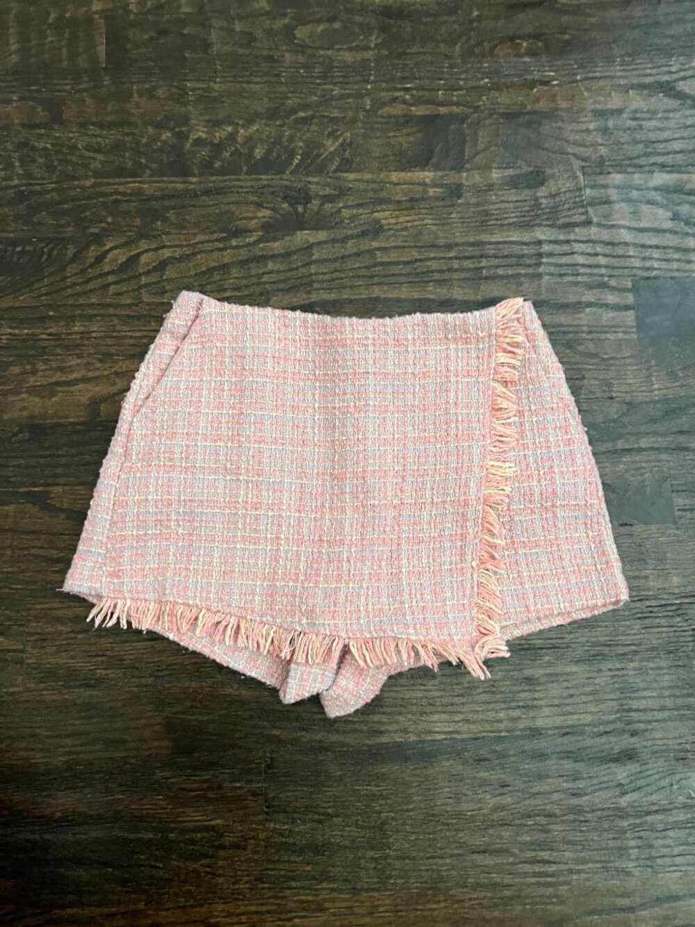 Forever 21 Pink Tweed Skort